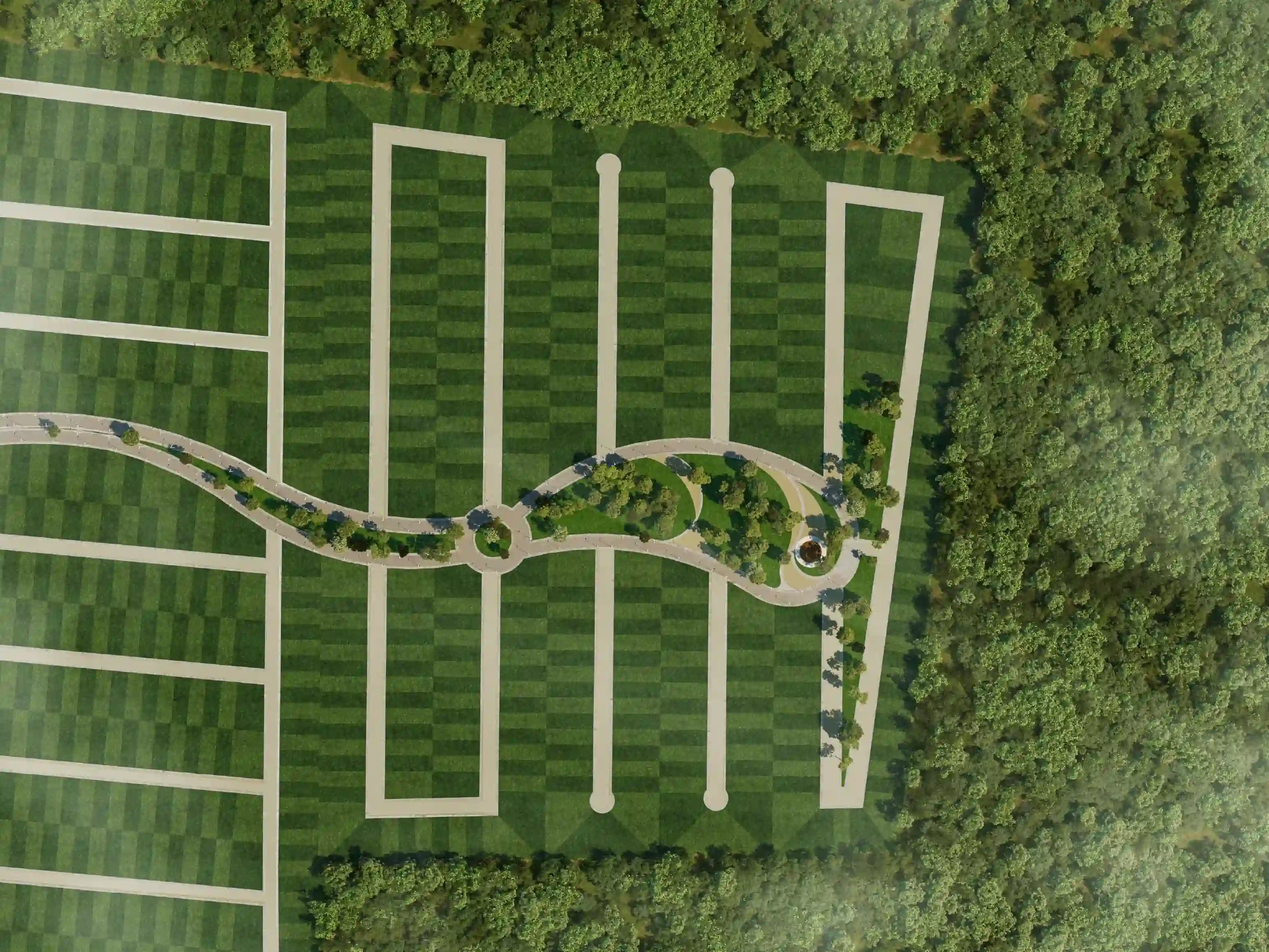 Imagen de un render en santa clara